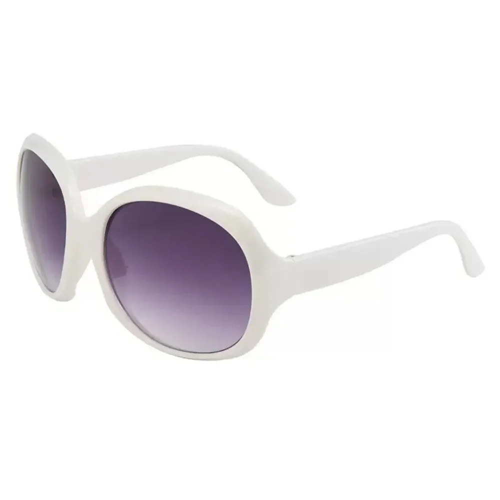 Chic Oversized Square UV400 Sunglasses with Elliptical Frame