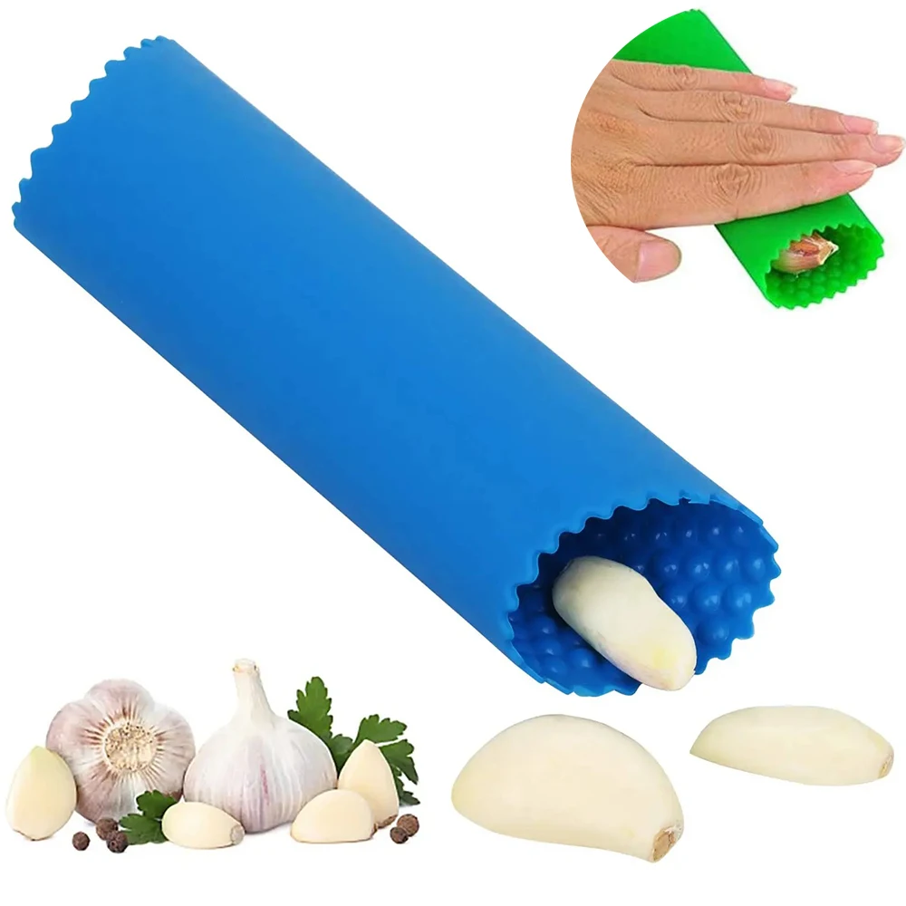 Description Picture 3 of itemSilicone Garlic Peeler Skin Remover Keeper,Easy to Peeled Garlic Cloves with Tube Roller Garlic Peeling Kitchen Tool