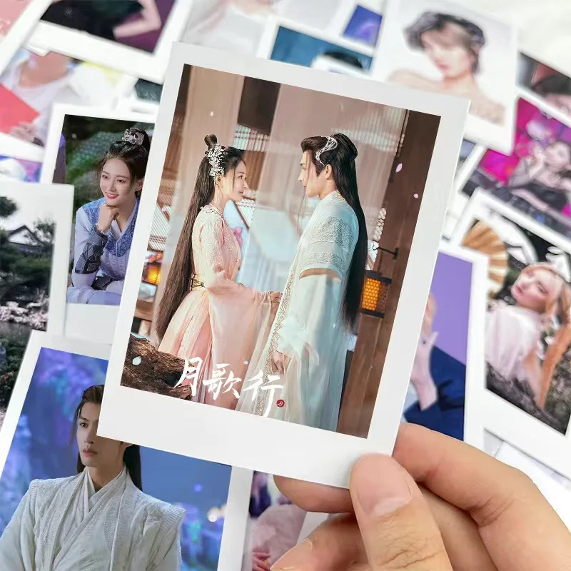 

30/50PC No Repeat Zhang Binbin Xu Lu Wang Youshuo HD Poster Lomo Card Song of The Moon Drama Stills Pai Li De 3 Inch Small Cards