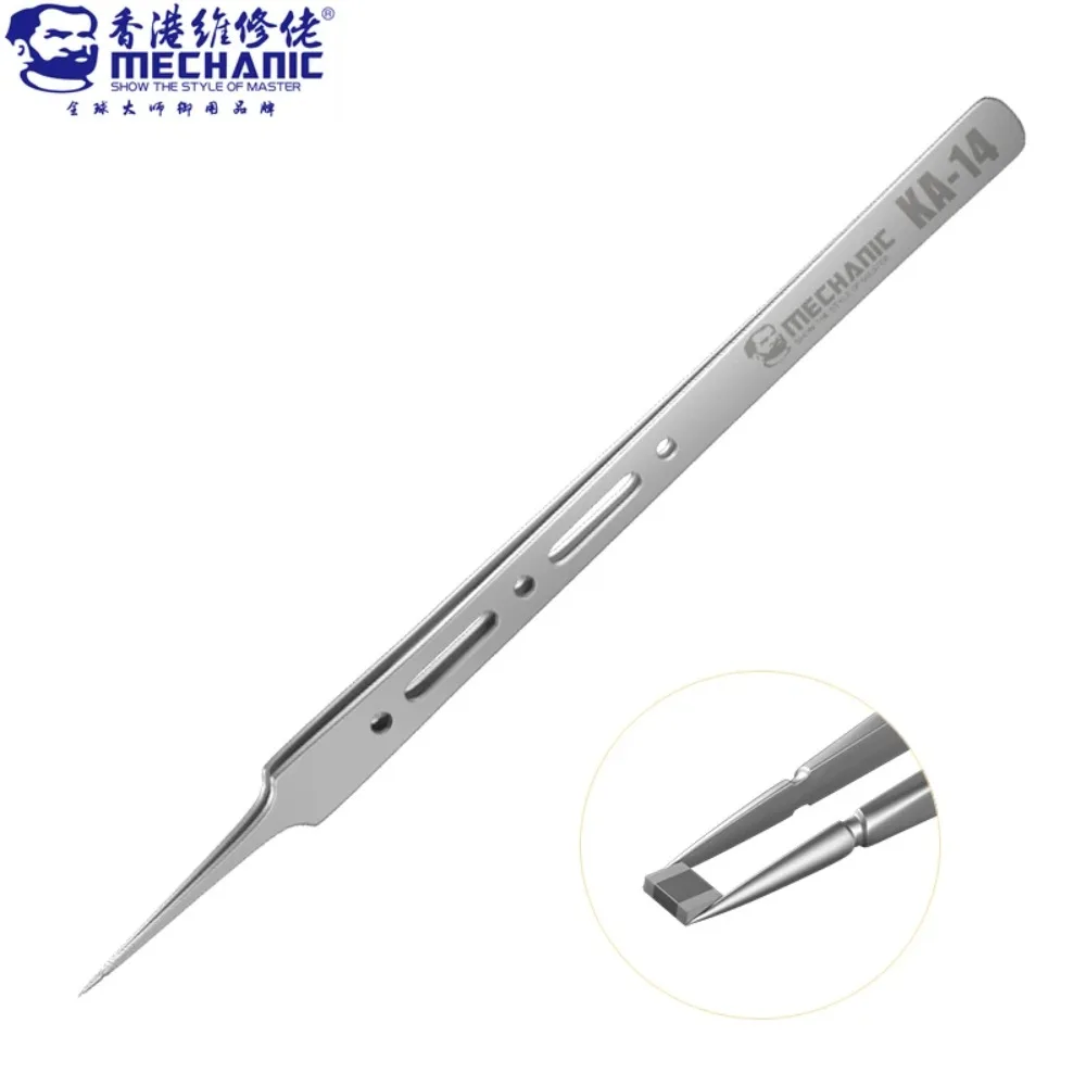 mechanic-ka-14-extra-tip-extended-tweezers-non-magnetic-high-hardness