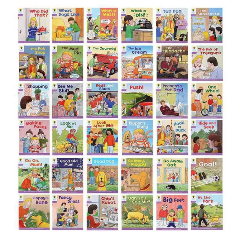 Children's Picture Books 36 Volumes of Oxford Reading Tree Level 1 