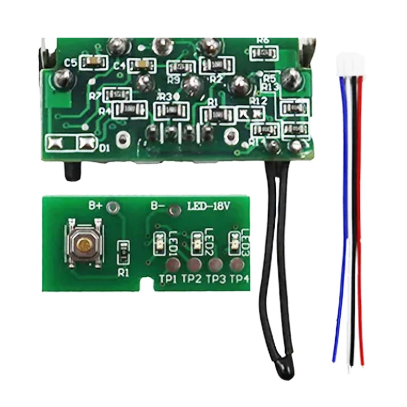 DCB200 10X21700 Lithium Battery Plastic Case BMS PCBA Protection Circuit Board For Dewalt 18V 20V 8Ah Stickers Box Shell Housing
