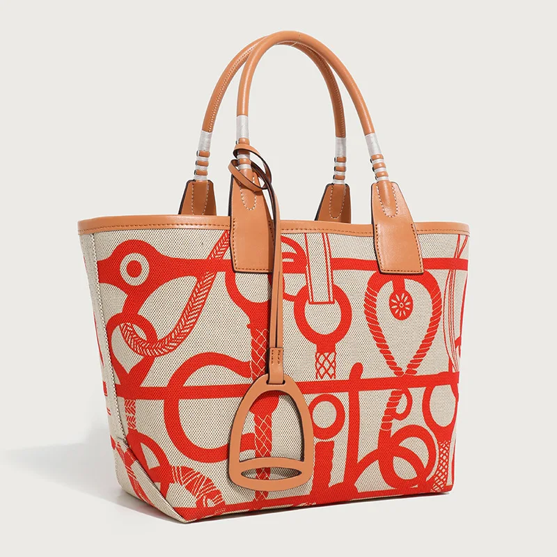 New Fashion Women's Tote Bag Trend Brand Versatile Shoulder Bag High Quality Temperament Crossbody Bag Designer Luxury Handbag 3
