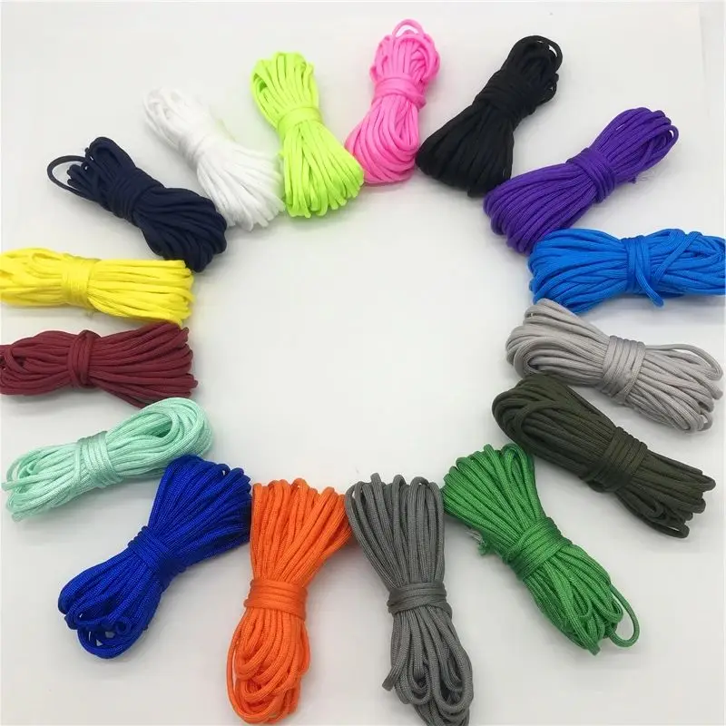 10-Yard Durable Parachute Cord - 2mm Solid Lanyard Rope for Climbing, Camping, and Survival