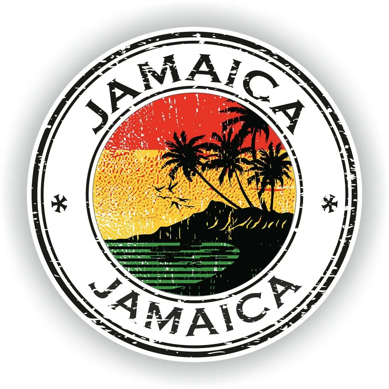 

Наклейка-штамп Jamaica, наклейка для планшетов, холодильников, наклейки s