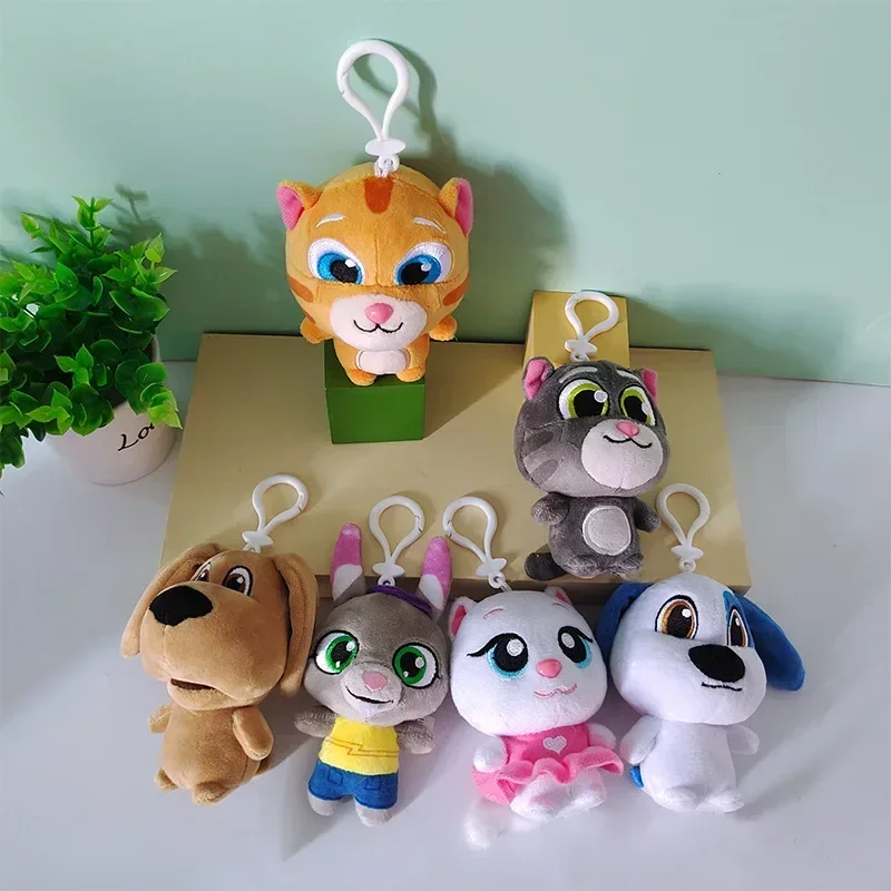 10/15cm Talking Tom Cat Plush Toys Decoration Pendant Dolls Cartoon ...