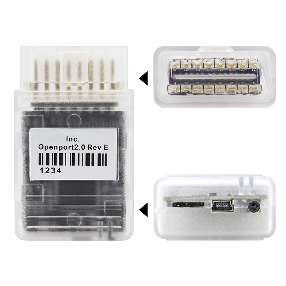 Openport 2.0 ECU Tuning Tool Open Port ECUFLASH Auto OBD2 open port 2 0 J2534 OBD 2 Car Diagnostic Scanner 5