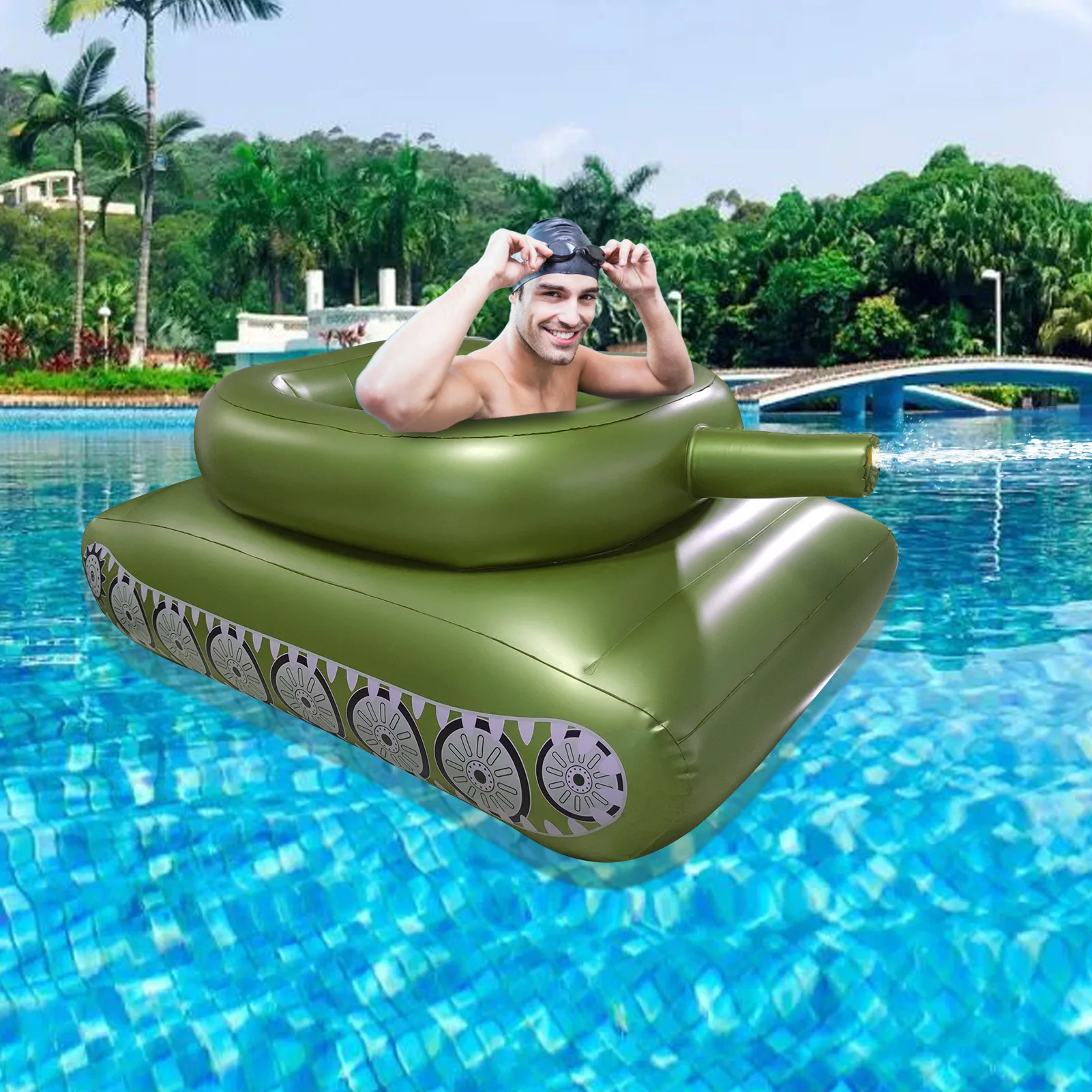Tank Pool Floats Inflatable Water Tank Float Vecukty Inflatable