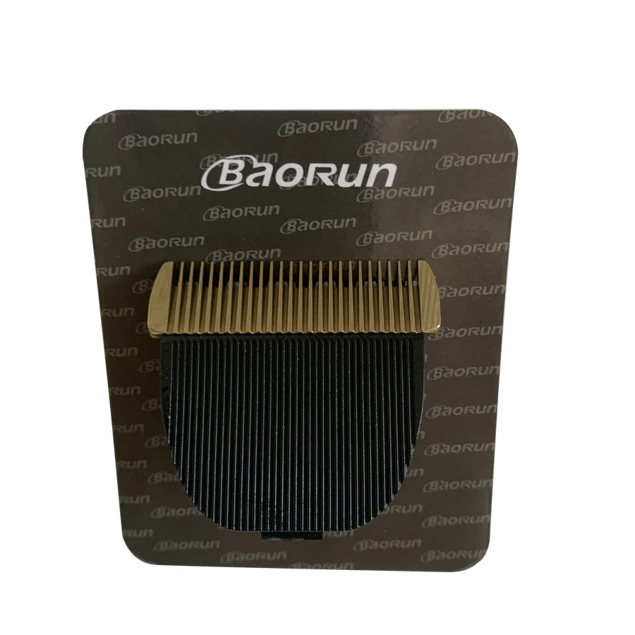 Pet Clipper Blade Dog Hair Trimmer Blade Ceramic Titanium for Baorun P2 P3 P6 P7 P9 S1 pet clipper dog hair trimmer pet hair trimmer dog clipper dog clipper blades clipper replacement parts