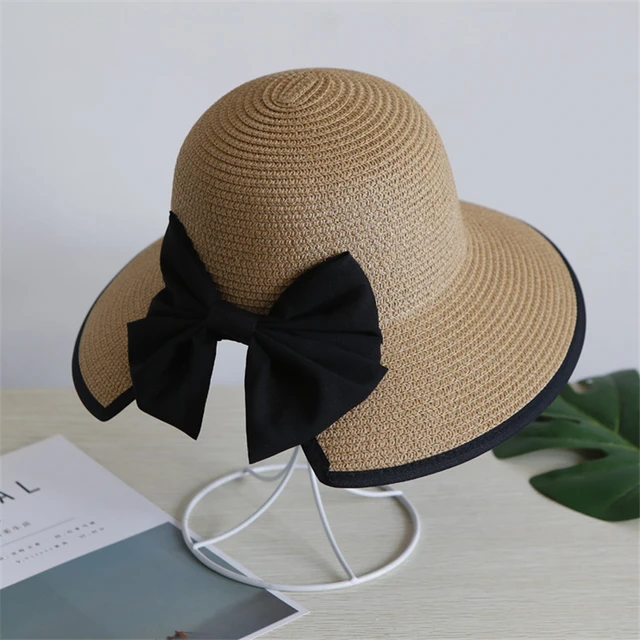 2020 Fashion Sun Hat Big Wide Brim Beach Hat Handmade Straw Cap