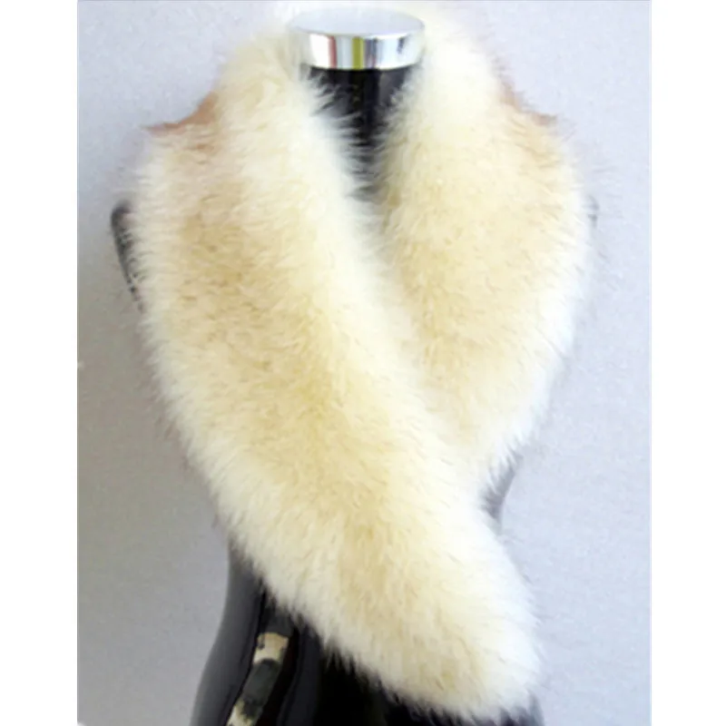 

New Women's Fox Shawl Big Scarf Warm Faux Foreign Trade Thickened Imitation Fur Collar