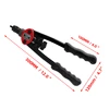 HIFESON Hand Threaded Rivet Nut Gun 70/95/300PCS Nuts Insert Manual Riveter Rivnut Tool for M3 M4 M5 M6 M8 M10 M12 Nut 5