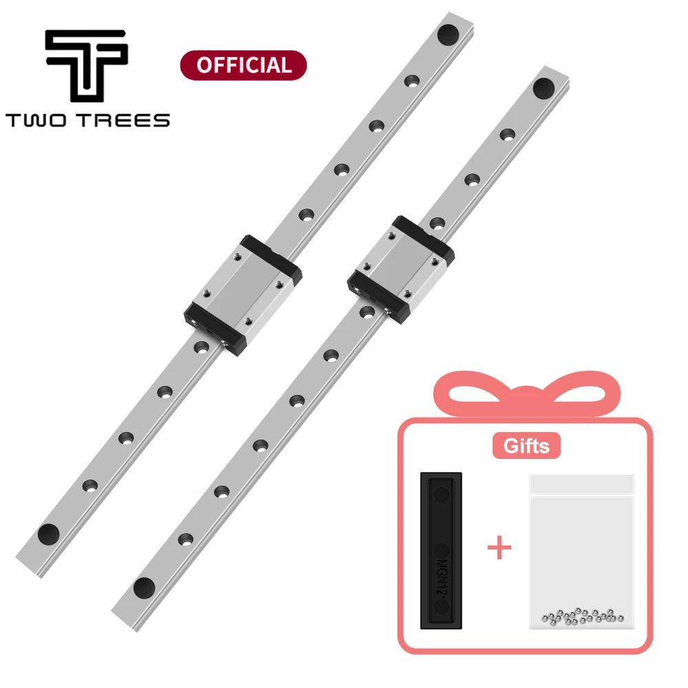 

3D Printer Guide Linear Guide MGN12 L= 200/300/350/450/550/600mm linear& MGN12C/MGN12H Long linear carriage for CNC X Y Z Axis