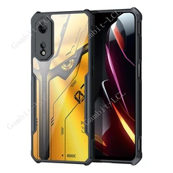 Transparent Luxury Shockproof Bumper Protective Phone Case for Nubia Neo 2 (Black)