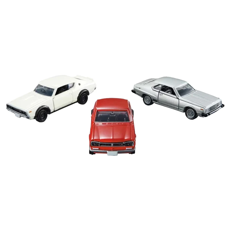 

TAKARATOMY TOMICA diecast alloy car model Flagship Nissan SKYLINE Collection set decorative display for a child's birthday gift.