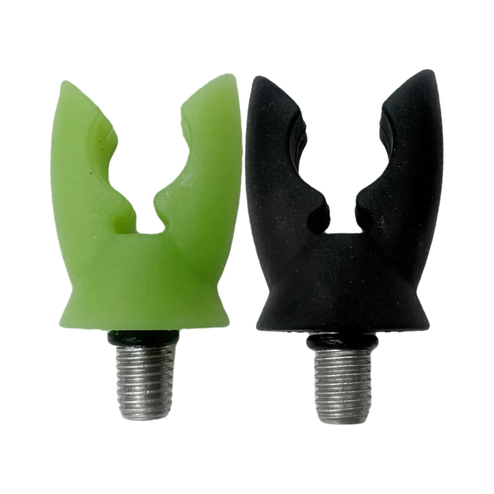 Fishing Rod Holder Fishing Rod Bracket Fishing Rod Rest Carp Fishing Rod Rest Head Gripper Rubber Butt Grips Anti-slip Pole Stand Holders Practical Fishing Tackle Accessories Two Color