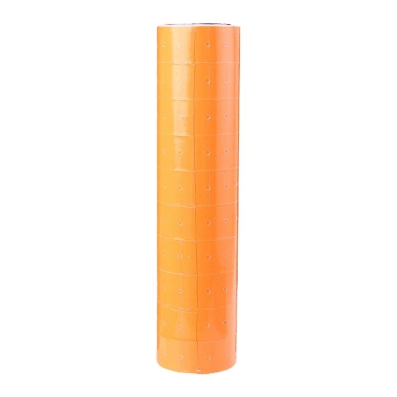 10롤 팩 흰색 가격 라벨 MX5500 가격 태그 총 라벨링 22mm x 12mm 가격 총 라벨 세트