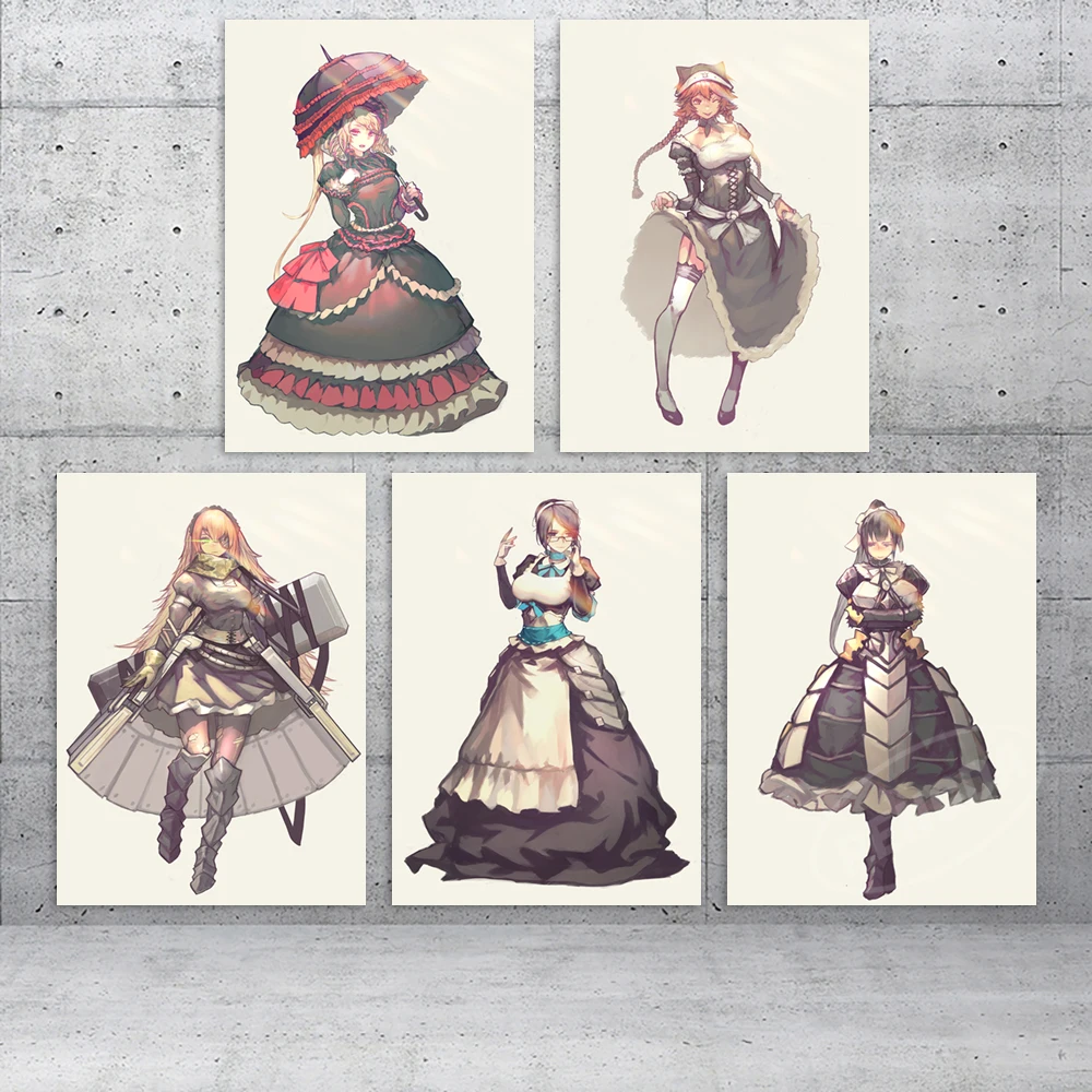 

Wall Artwork Overlord Anime HD Prints Home Decoration Poster Shalltear Bloodfallen Pictures Canvas Interior Painting Living Room