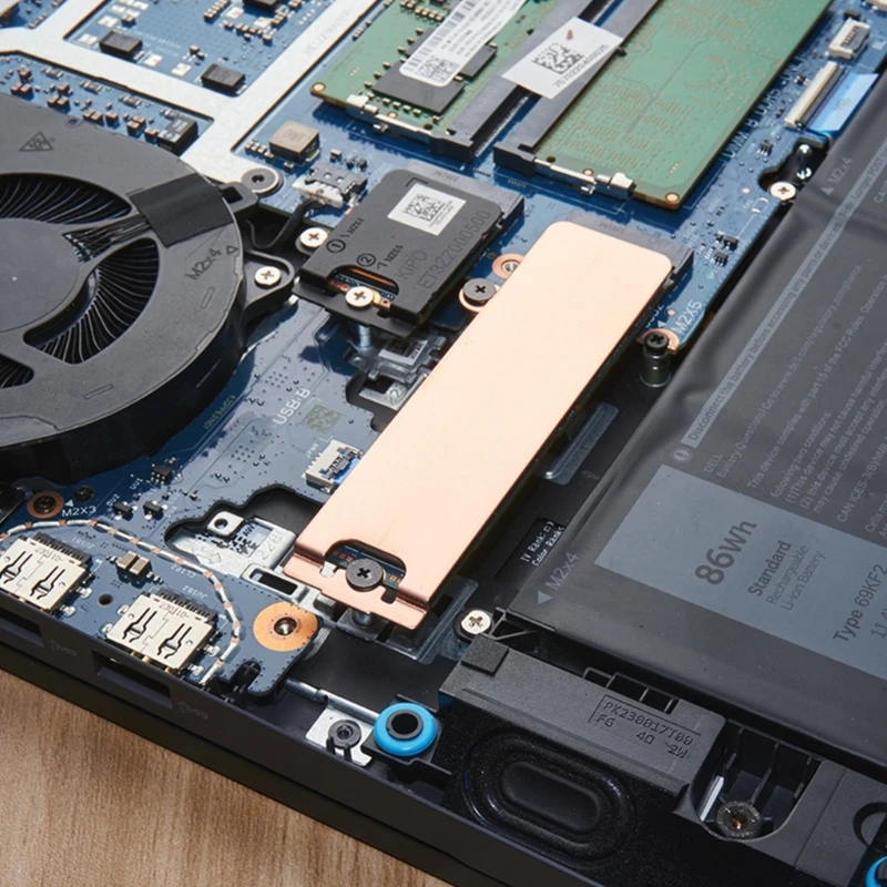 

. Монтажный кронштейн для жесткого диска 2280 дюйма SSD с планкой для ноутбука Dell G15 5530 G16 7630 2023