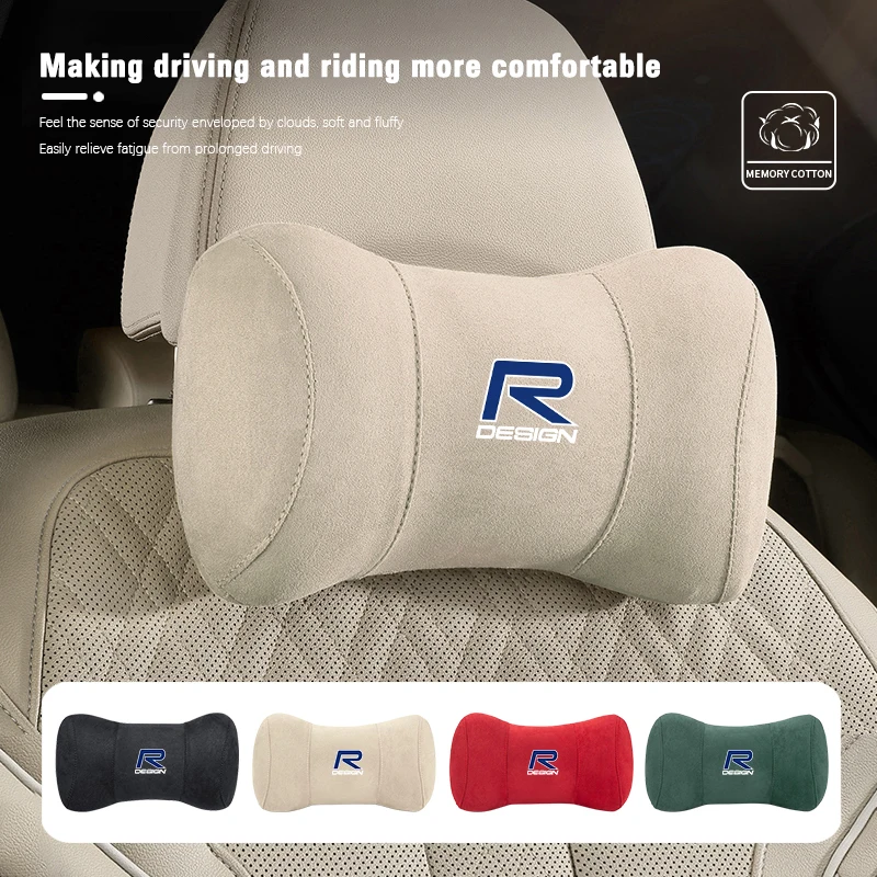 Car Neck Protection Pillow Auto Memory Cotton Seat Headrest For Volvo XC90 V90 V60 XC60 V40 S80 S60 S90 C40 XC40 V70 C30 Rdesign car pillow,car headrest,car neck pillow