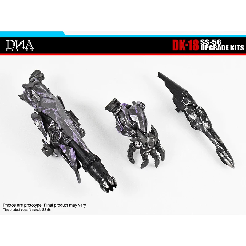 

DNA Design DK-18 Upgrade Kits Accessory pack for Studio Series SS-56 Shock Wave Legend Scale Transformation Toy IN STOCK