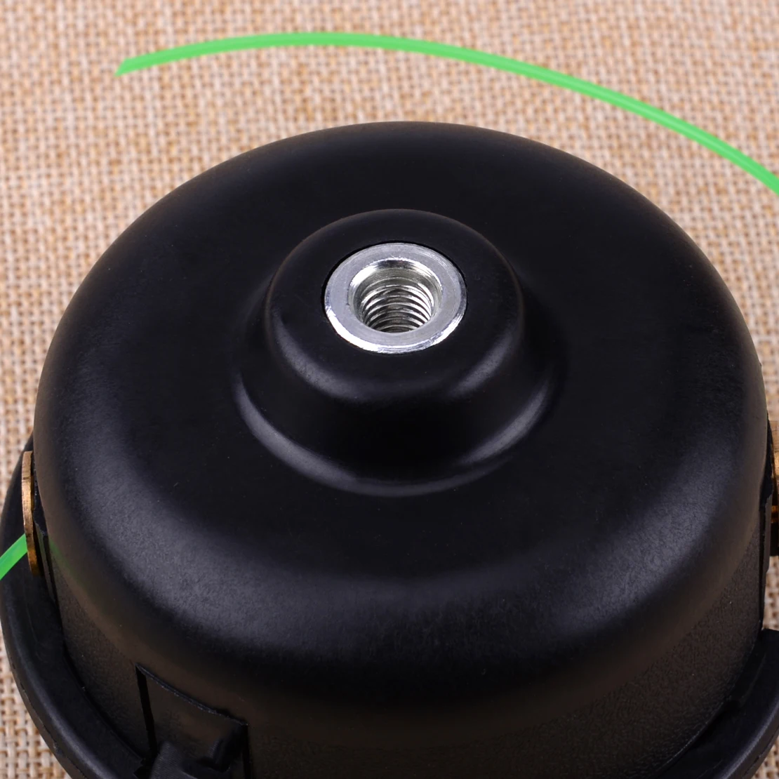 LETAOSK M8 X 1.25 Trimmer Dual Line Bump Feed Head Fit For Most Strimmer Brush Cutter grass trimmer head