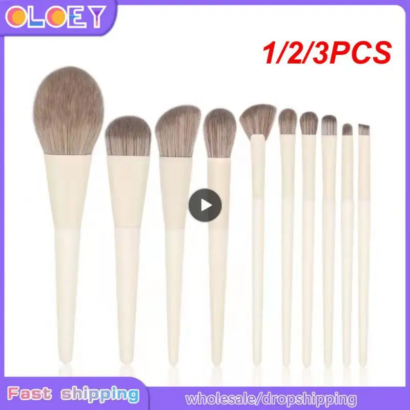 

1/2/3PCS Makeup Brush Set Make Up Concealer Brush Blush Powder Brush Eye Shadow Highlighter Foundation Brush Cosmetic Beauty