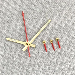 Elegant Silver, Gold, and Rose Gold Luminous Watch Hands for Quartz Movement - Premium Watch Accessories (Gold red)