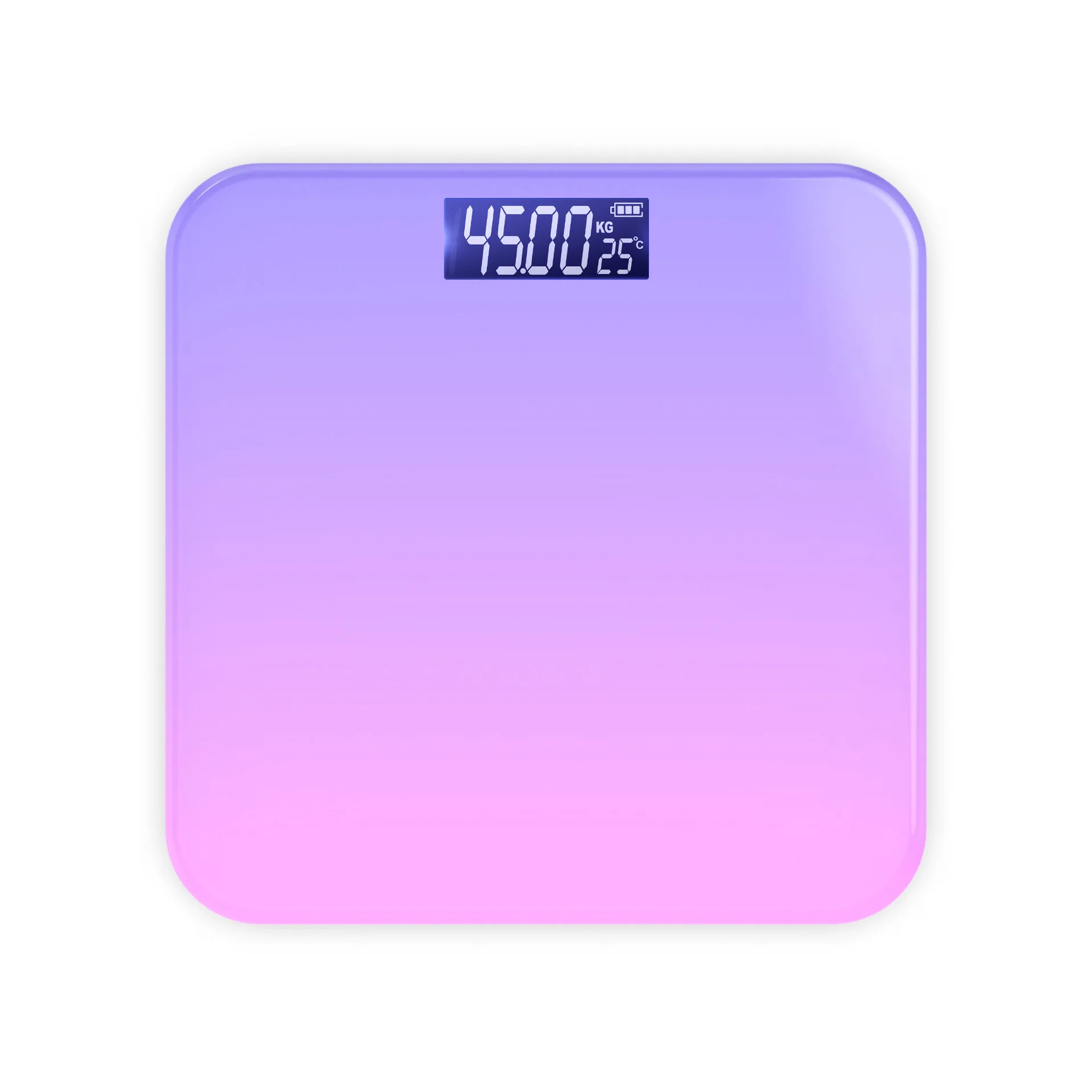 Gradient Color Smart Bluetooth Body Fat Measuring Scale Weighing Home Rechargeable Accurate Human Body Fat Scale 3