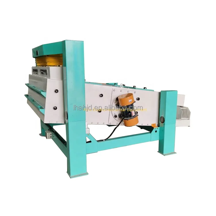 

Paddy Rice Maize Wheat Stone Impurity Gravity Separator Rotary Vibrating Cleaner Grain Cleaner