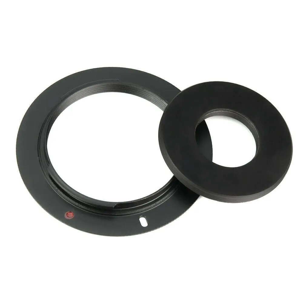 Aluminum Alloy Microscope Objective Lens RMS Thread to M42 Canon EF EOS Nikon AI DSLR SLR Camera Adapter Ring microscope objective lens microscope adapter