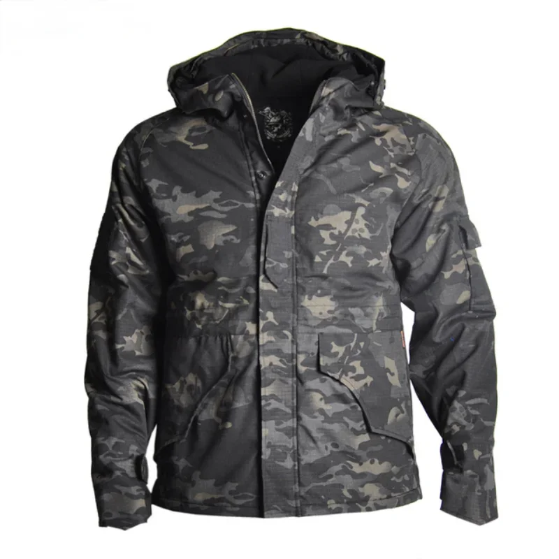 

G8 Windbreaker Jacket Woodland camouflage men tactical equipment outdoor hunting american clothing Hunting Party Supplies