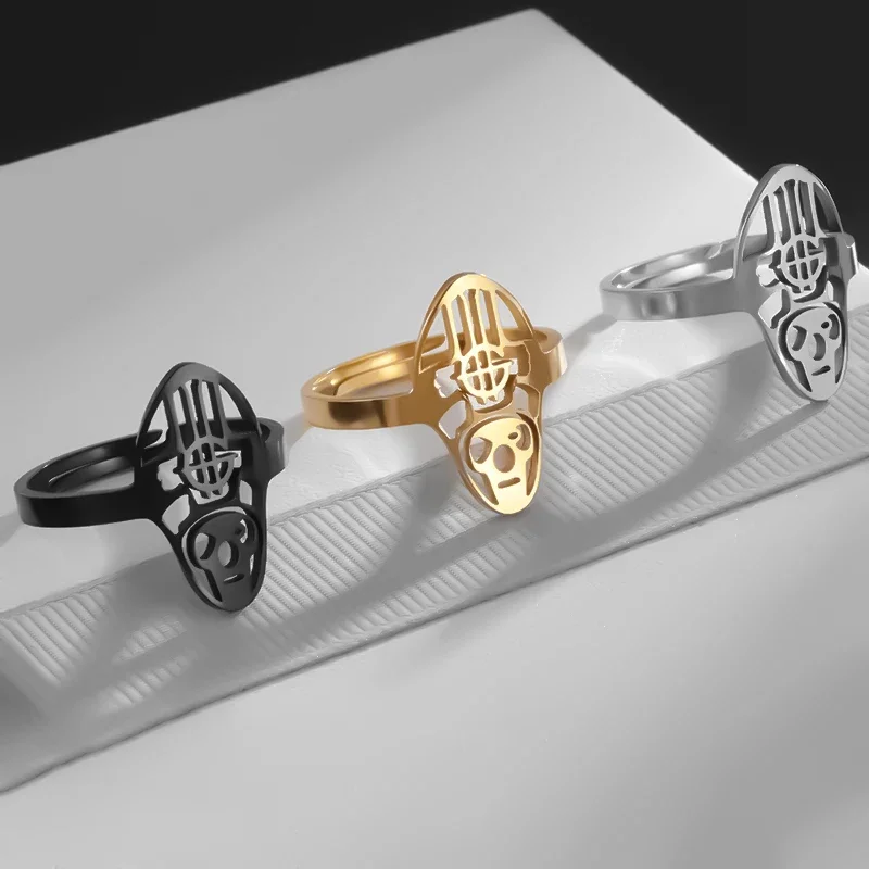 Stainless Steel Adjustable Ring for Men and Women