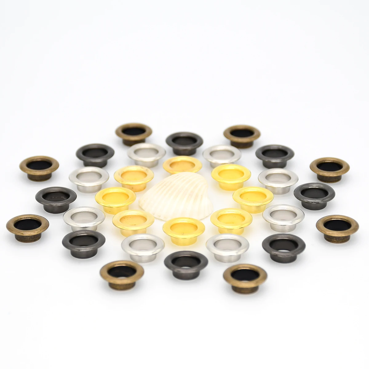 8mm Brass Eyelet with Washers 600# Repair Grommets Round Eye Rings Leather Craft Bag Shoes Garments Belt Hat Decor 100sets eyelet grommet ring,eyelet grommet ring kit,grommet eyelet kit