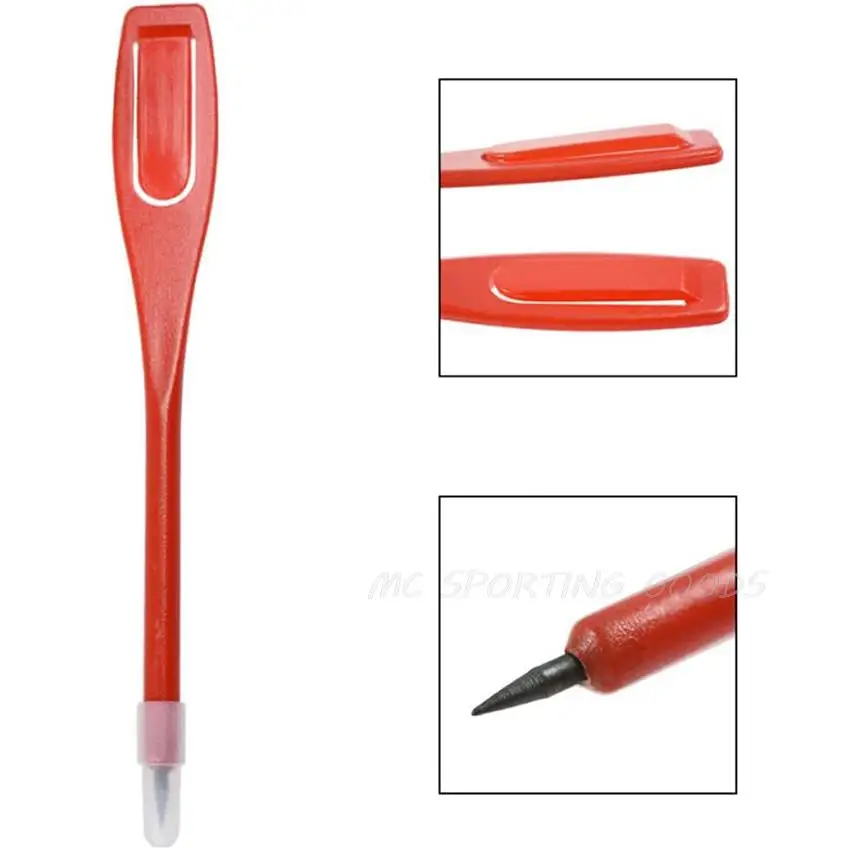 5pcs Golf Scoring Pens,Golf Pencils Mixed Colors Plastic Golf Pencil,Convenient to Carry,can Easily Clip on Clothes or Bags 3