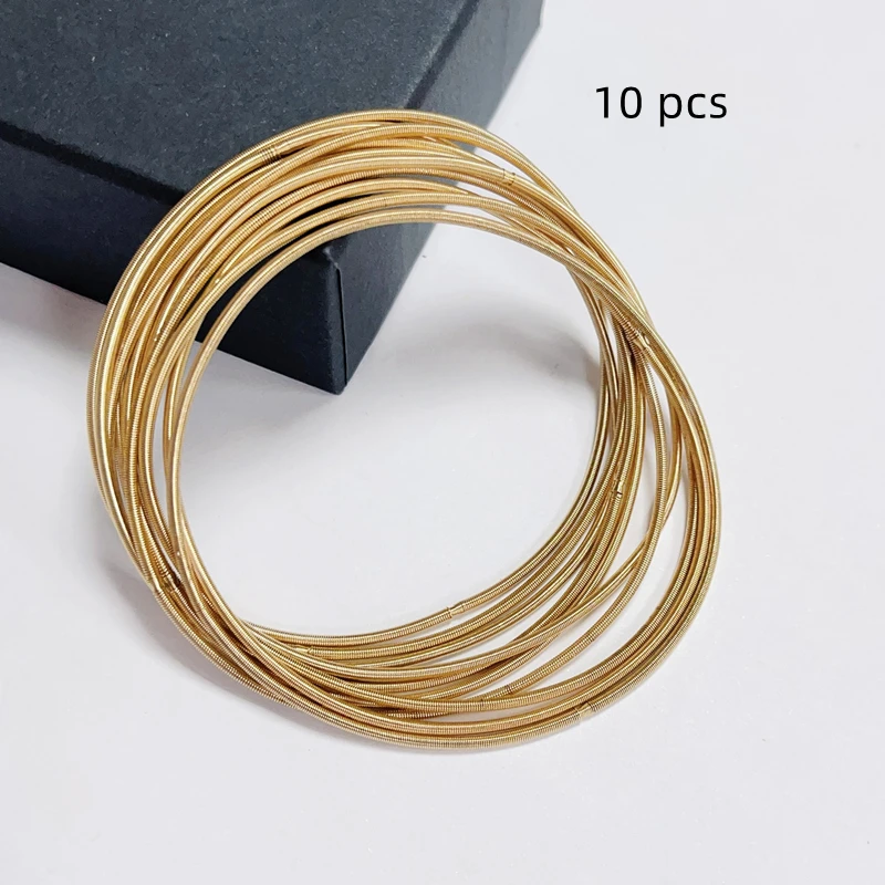 10pcs gold color