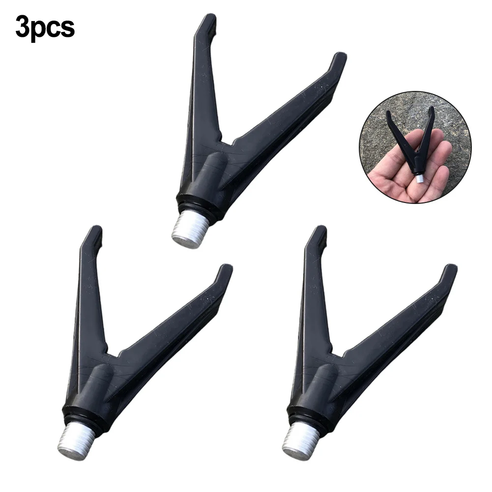 

Fishing Equipments Tackle Gripper Rest Outdoor 3pcs About 10g Approx.7cm Nylon Parts For Almost Any Fishing Rod
