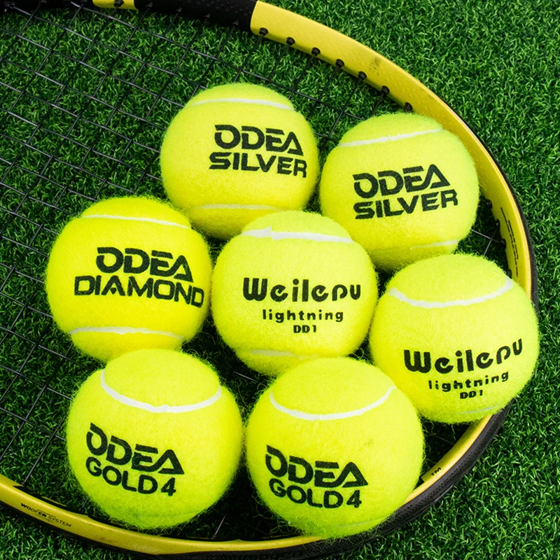 ODEA New Professional Training Tennis Balls Durable High Rebound 140-148CM ITF 