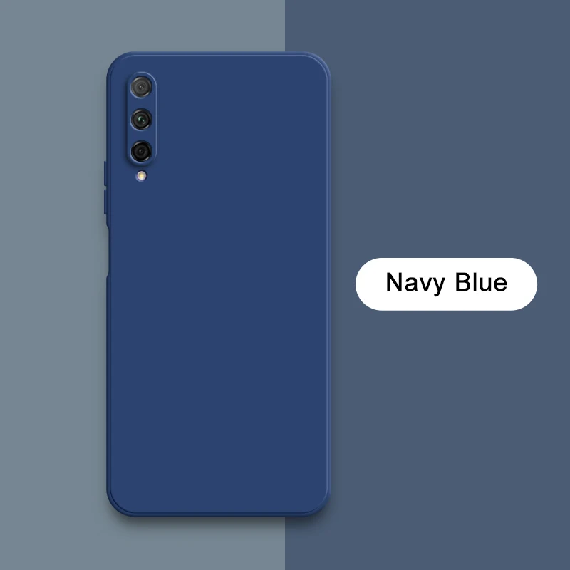 Original Square Liquid Phone Case - Soft Silicone 360° Protective Shockproof Cover