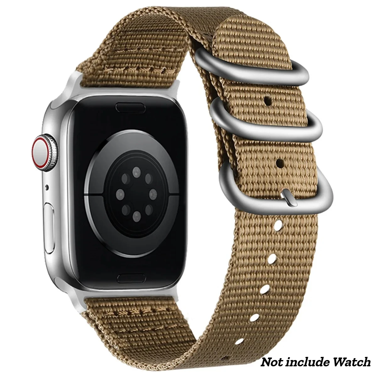 Premium Nylon Braided Strap for Apple Watch - Elegant Woven Bracelet Design