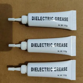 Dielectric Grease 5pcs 10g Silicone Paste Waterproof Marine Grease Car Spark Plug High Voltage Insulating Grease Auto Lubricants 1