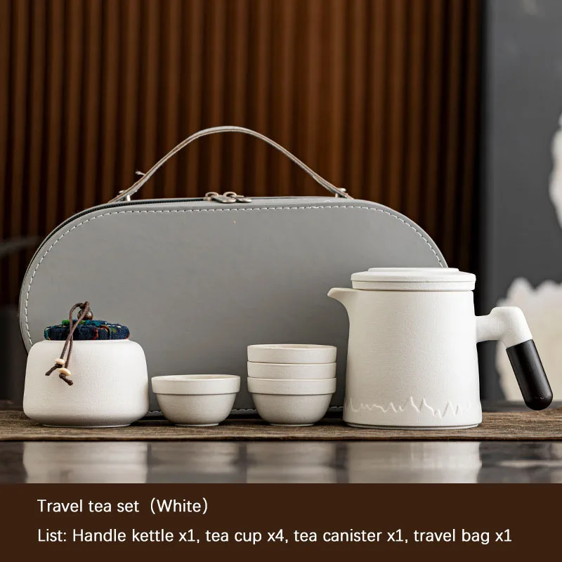 طقم شاي سيراميك محمول احترافي