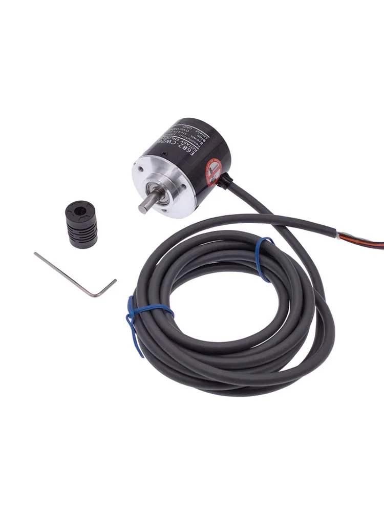 Description Picture 4 of item1 Pc E6B2C-WZ6C Rotary Encoder Rotational Incremental Type Rotary Switch Stable Pulse NPN 100-2000P/R DC 5-24V