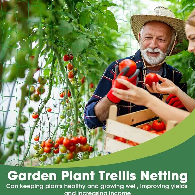 Trellis Netting For Climbing Plants Sturdy Plant Trellis Net Sturdy Cucumber Flexible Plant Support Grow Net Mesh