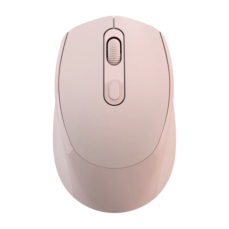 Wireless Mouse 2.4G with USB Receiver Portable Computer Mouse for PC Tablet Laptop (Pink) gaming mouse for large hands Mice