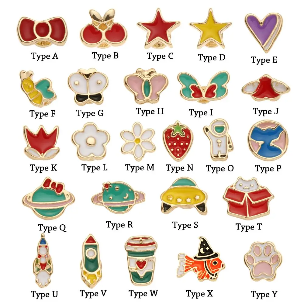 Chic Silicone Bracelet Charms & Decorative Nails