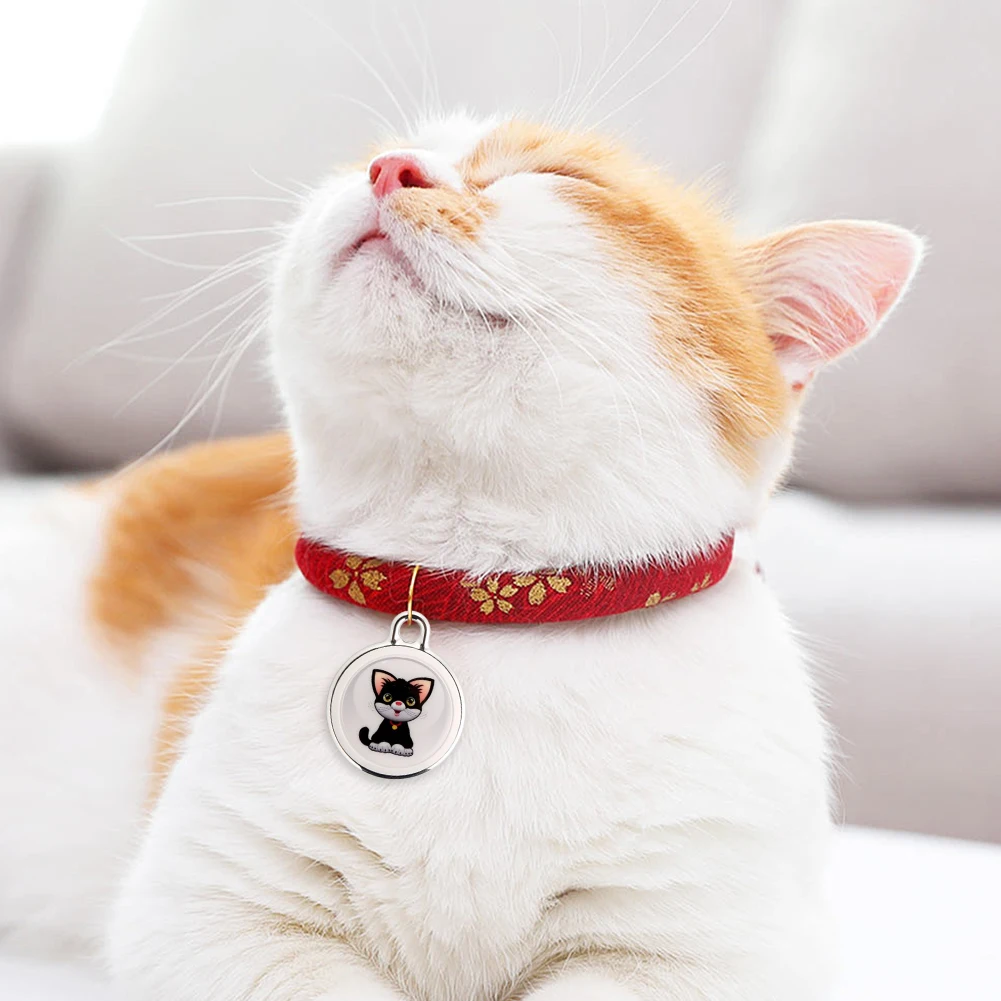 Real-time Tracking Dog Cat Collar Bluetooth-compatible Anti-Lost GPS Tracker for Dogs Cats