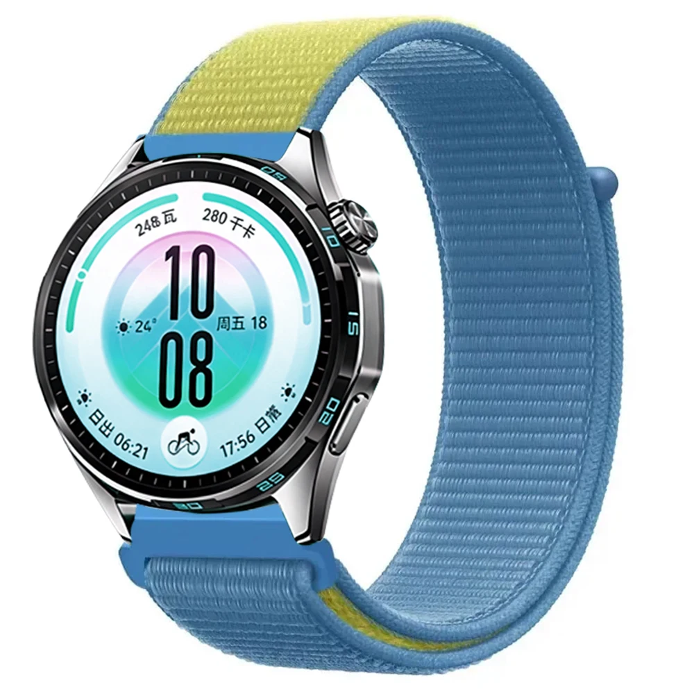 Comfortable Nylon Loop Strap for Smartwatches - Available in 20mm and 22mm Sizes