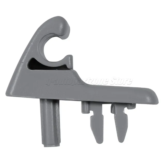 2 Clip Parasole Auto Per Fiat Punto, Fiorino, Doblo, Palio, Bravo - Codice 713812631 - Grigio - Foto 6
