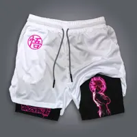 Dragon Ball Inspired Goku Shorts – Quick-Dry Anime Beach Shorts - Image 3